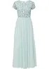 Abito lungo con paillettes, bonprix