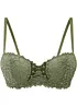 Reggiseno a balconcino in pizzo fine, bonprix