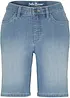 Bermuda in jeans, vita media, bonprix