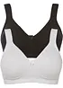 Reggiseno t-shirt minimizer senza ferretto con cotone biologico (pacco da 2), bonprix
