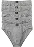 Slip alto in cotone (pacco da 5), bonprix
