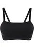 Reggiseno a fascia imbottito senza cuciture con spalline staccabili Feel Comfort, bonprix