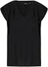 Blusa a maniche corte con scollatura a V, bonprix