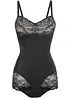 Body decorato con effetto modellante medio, bonprix