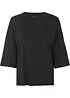Maglia oversize in cotone a mezze maniche, bonprix