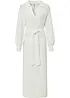 Abito in maglia lungo con cintura (set 2 pezzi), bonprix