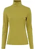 Maglia elasticizzata a collo alto e a maniche lunghe, bonprix