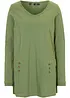 Maglia lunga in puro cotone biologico, bonprix