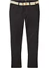 Pantaloni chino comodi in vita con cintura regular fit, straight, bonprix