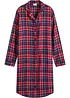 Camicia da notte in flanella con bottoni, bonprix