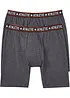 Boxer aderenti lunghi con cotone (pacco da 2), bonprix