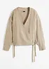 Cardigan corto a portafoglio, BODYFLIRT