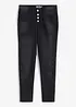 Jeans termici boyfriend con interno morbido, vita media, bonprix