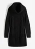 Abito in maglia a collo alto con tasche, bonprix