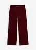 Pantaloni di velluto a coste in cotone biologico elasticizzato, bonprix