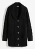 Cardigan con collo a scialle e lavorazione a trecce, bonprix