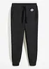 Pantaloni da jogging termici con fodera effetto peluche, bonprix