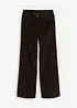 Pantaloni termici larghi in velluto, bpc bonprix collection