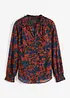 Camicetta di chiffon con dettagli smock, bonprix