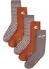 Calzini (pacco da 5 paia) con filato glitterato e cotone biologico, bpc bonprix collection