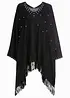 Poncho con perle, bpc bonprix collection