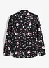 Camicia a maniche lunghe natalizia in puro cotone, slim fit, bonprix