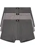 Boxer aderenti con cotone (pacco da 3), bonprix
