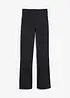 Pantaloni sportivi modellanti con tasca, svasati, bonprix