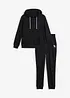 Tuta da jogging con cotone (set 2 pezzi), bonprix