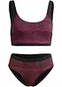 Bikini a bustier (set 2 pezzi) ad asciugatura rapida, bpc bonprix collection