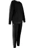Tuta sportiva in puro cotone (set 2 pezzi), bonprix