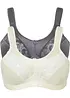 Reggiseno contenitivo senza ferretto con spalline imbottite (pacco da 2), bonprix
