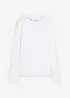 Maglia a maniche lunghe in puro cotone biologico, bonprix