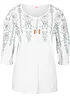 Maglia lunga con maniche a 3/4, bonprix