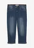 Jeans cropped slim fit, a vita media, bonprix