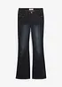 Jeans bootcut con effetto modellante, vita media, bonprix
