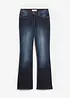 Jeans elasticizzati bootcut, vita media, bonprix