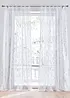 Tenda trasparente con fantasia lucida e poliestere riciclato (pacco da 1), bonprix