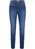 Jeans skinny elasticizzati, vita alta, bonprix