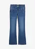 Jeans elasticizzati bootcut, vita media, bonprix