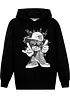 Felpa con cappuccio in misto cotone morbido, bonprix