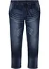 Jeans di felpa slim fit, straight, bonprix