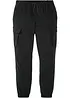 Pantaloni cargo elasticizzati con elastico in vita regular fit, straight, bonprix