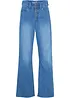 Jeans elasticizzati straight, vita alta, bonprix