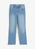 Jeans elasticizzati straight, vita alta, bonprix