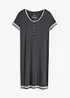 Camicia da notte con bottoni e spacco, bonprix