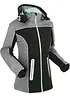 Softshell con dettagli riflettenti, idrorepellente, bonprix
