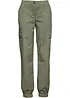 Pantaloni cargo elasticizzati con cotone, bonprix
