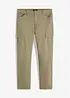 Pantaloni cargo elasticizzati slim fit, straight, bonprix