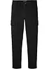 Pantaloni cargo elasticizzati slim fit, straight, bonprix